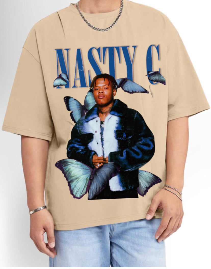 NASTY C BUTTERFLY OVERSIZED TEE