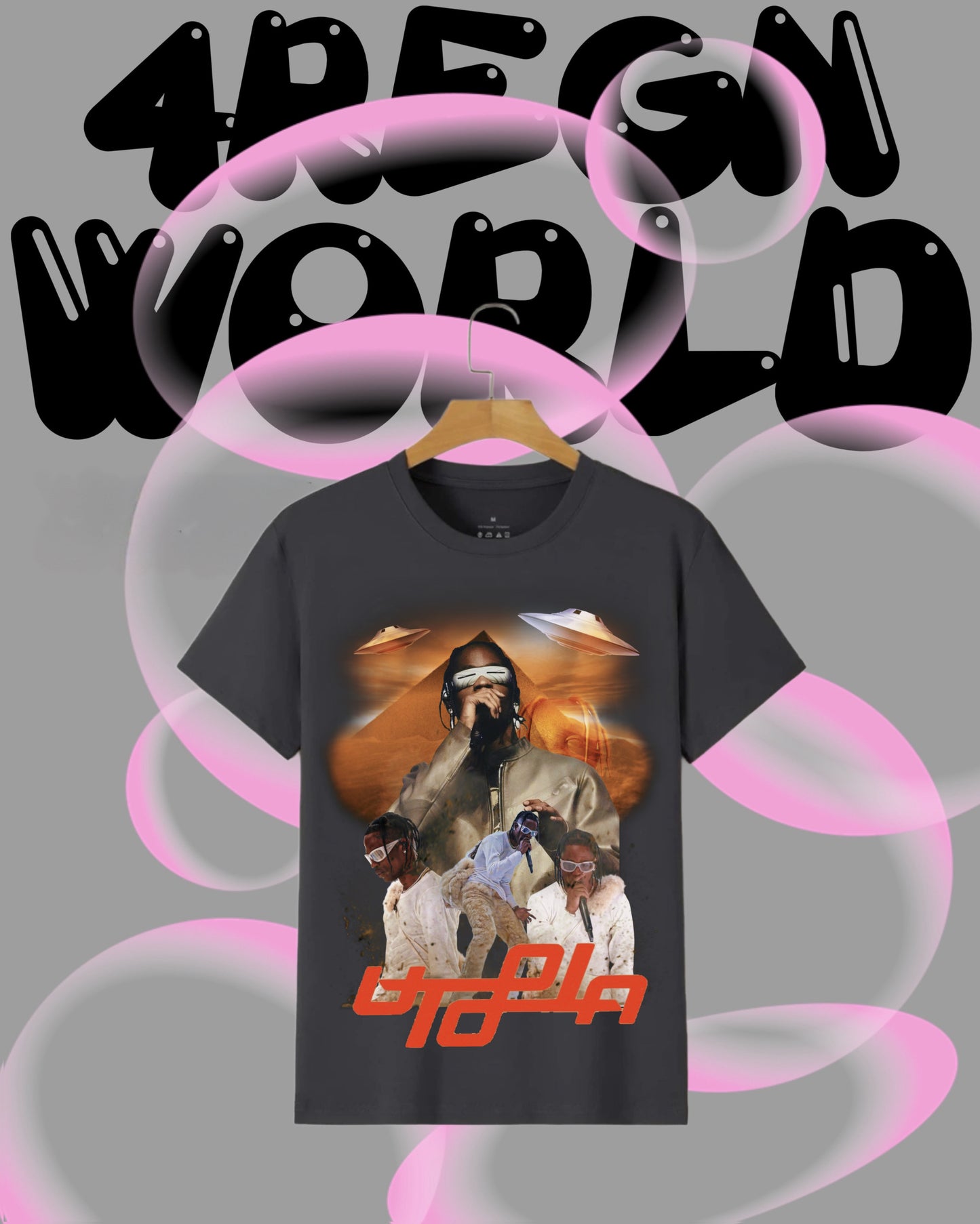 Graphic Tee New Edition Travis Scott Utopia