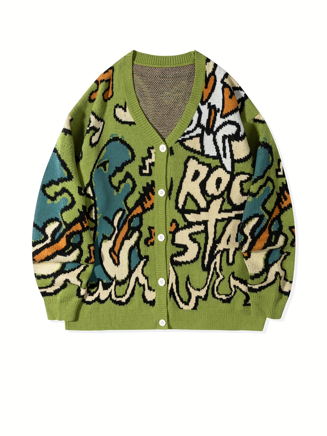 Casual Retro Cardigan Sweater