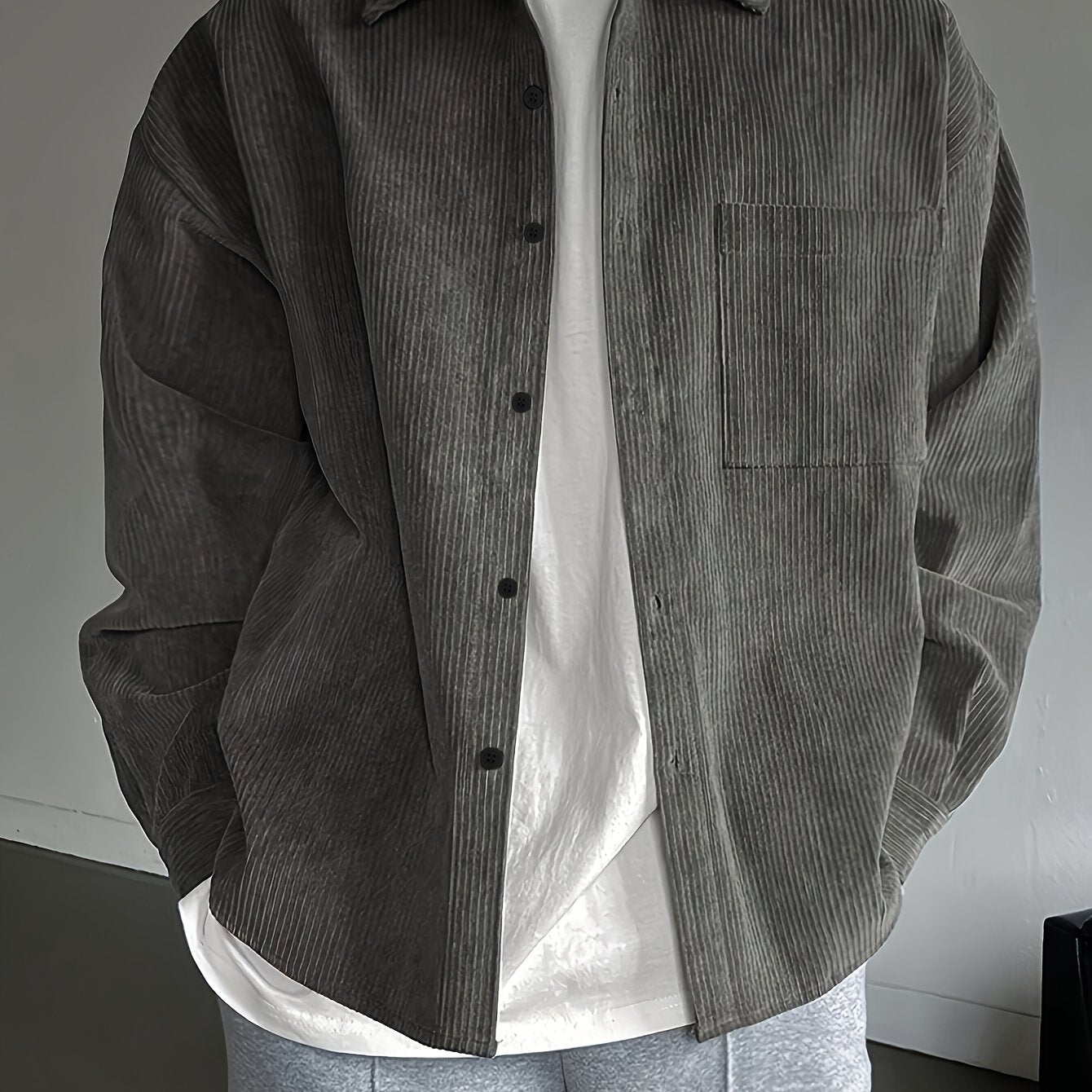 Men's Casual CorduroyShirt