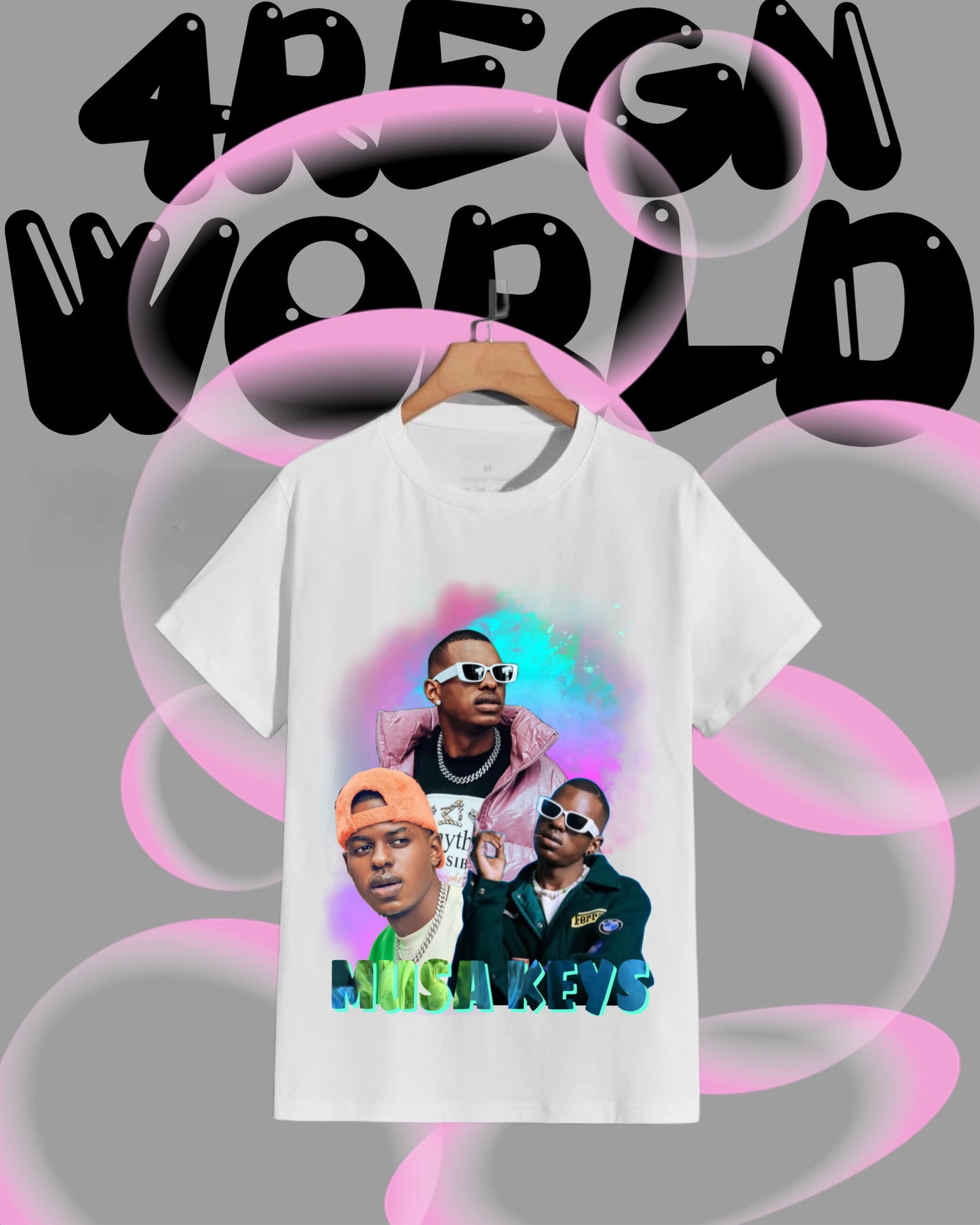 Graphic Tee New Edition Musa Keys