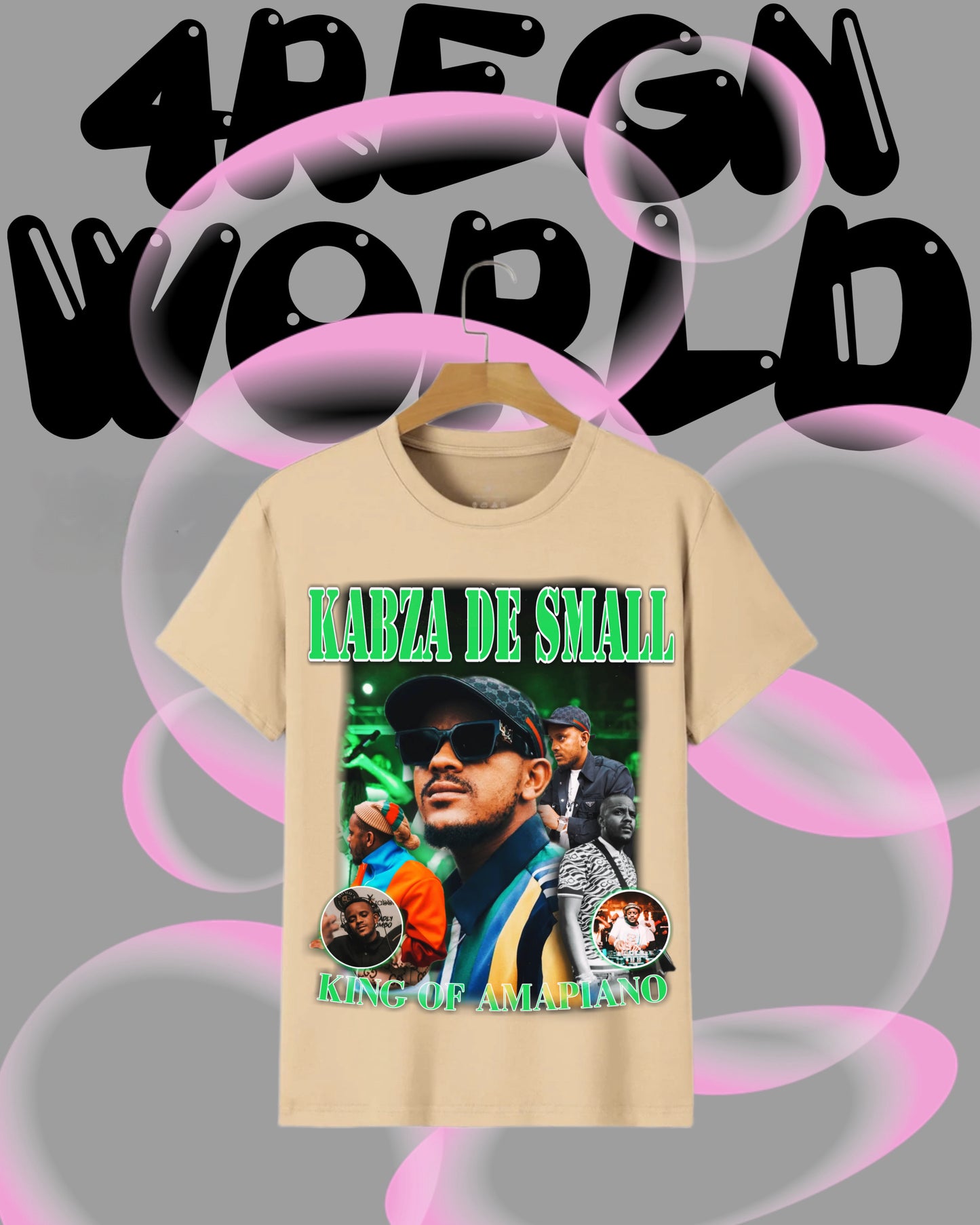 Kabza De Small Oversized Tee