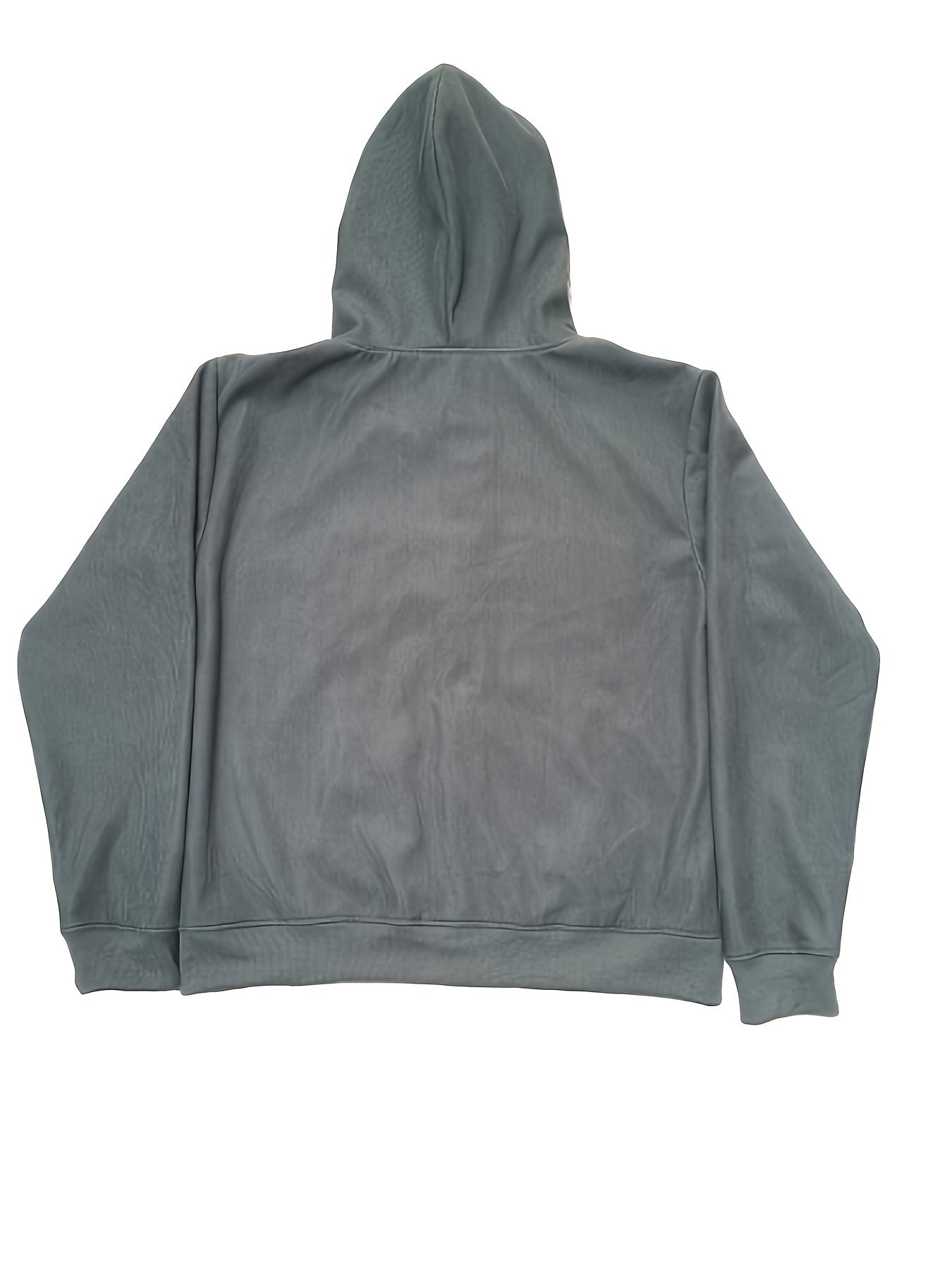 Zip-up Drawstring Hoodie