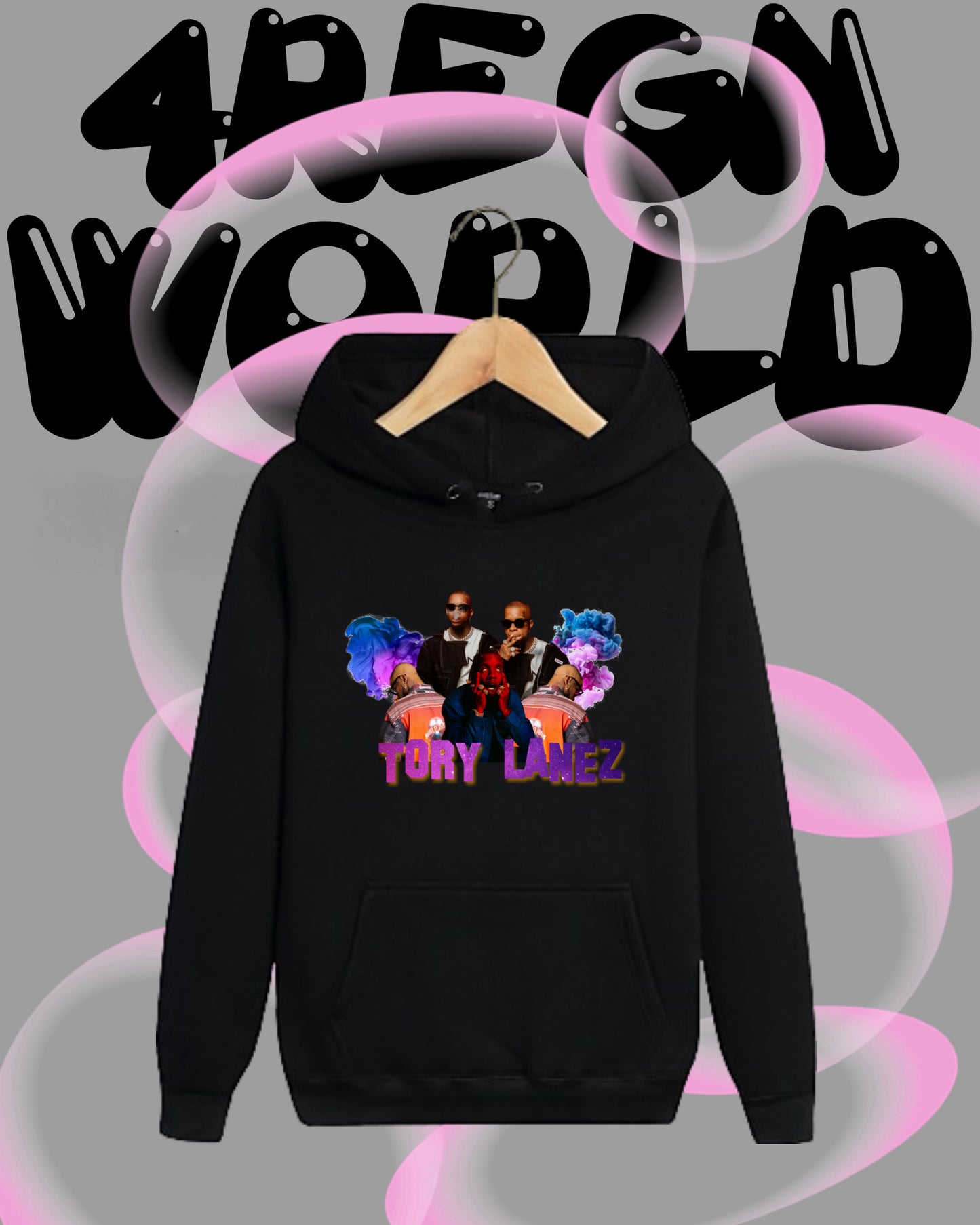 Graphic Hoodie Tory Lanez