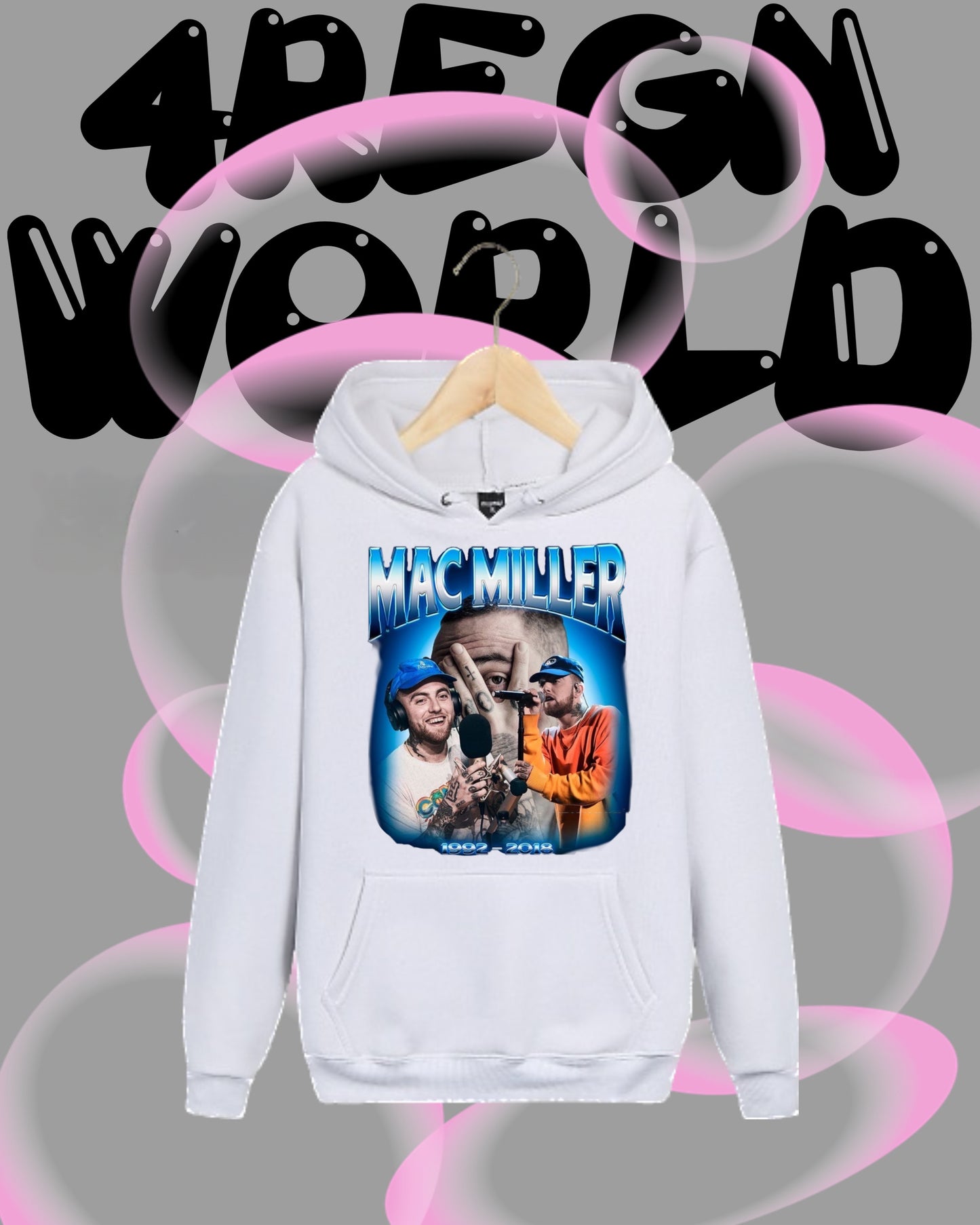Graphic Hoodie Mac Miller