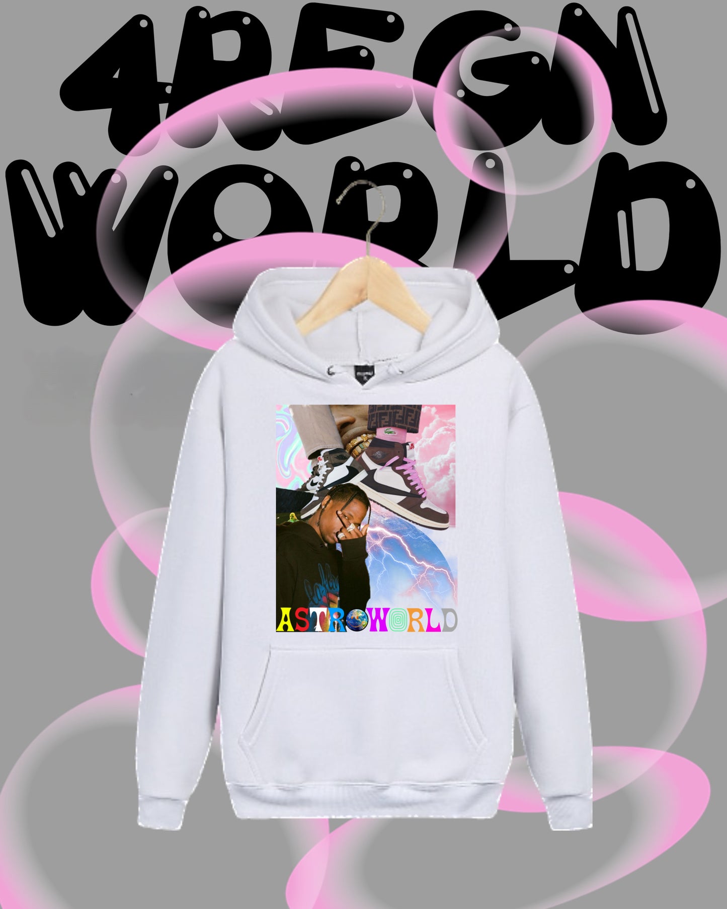 Graphic Hoodie Travis Scott
