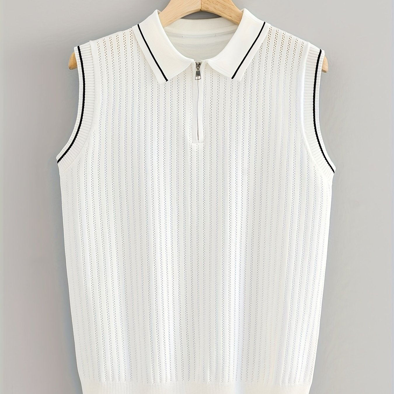 Men'S Sleeveless Knit Vest