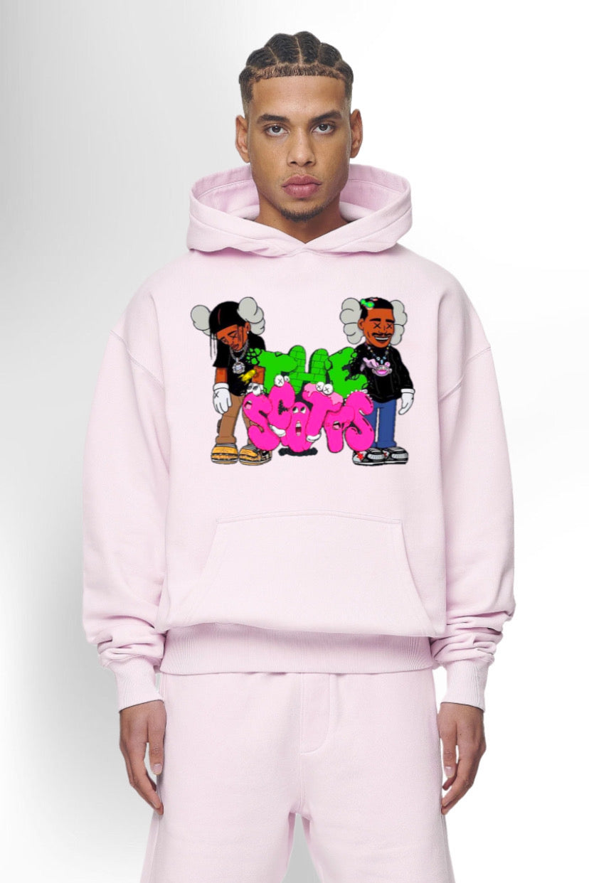 Graphic Hoodie The Scotts Travis Scott & Kid Cudi