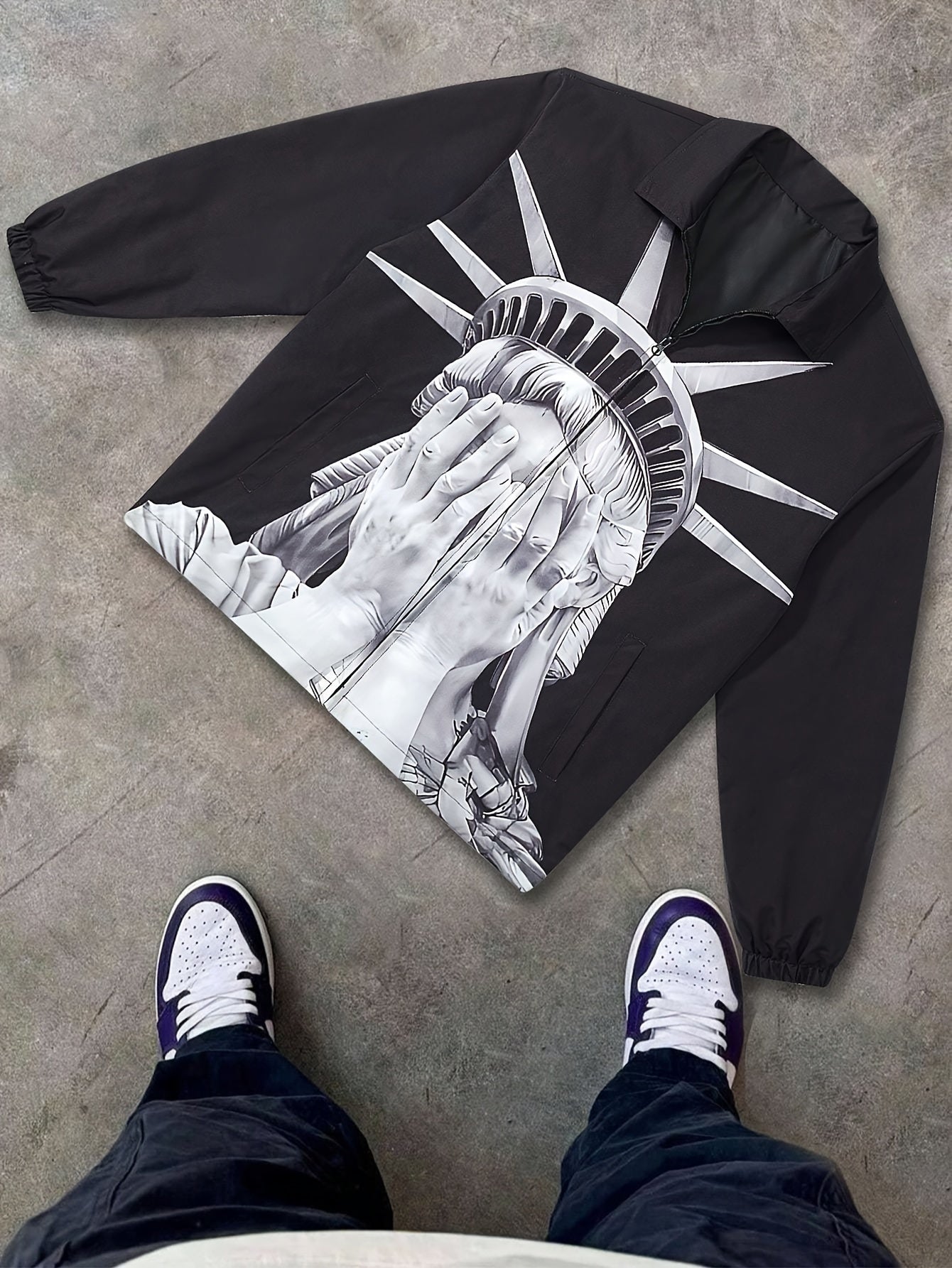 Casual Graphic Jacket