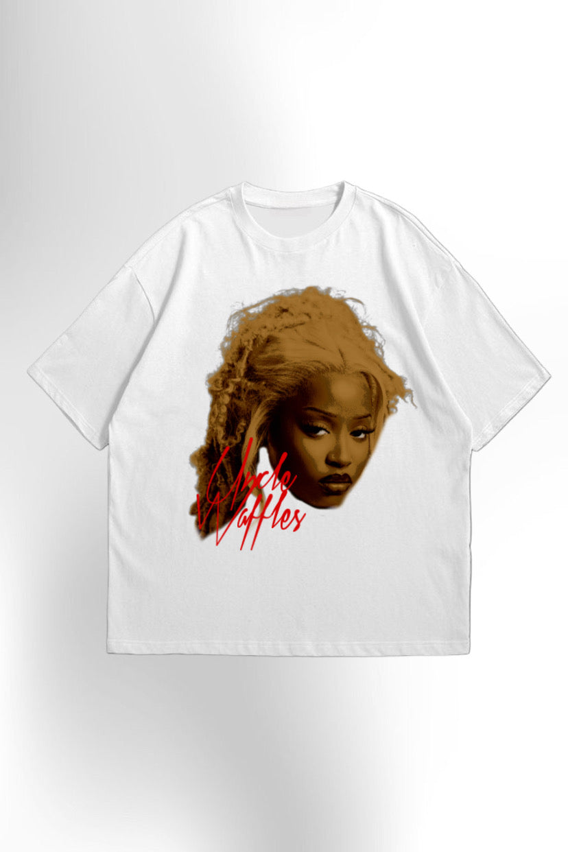 Uncle Waffles oversized tee
