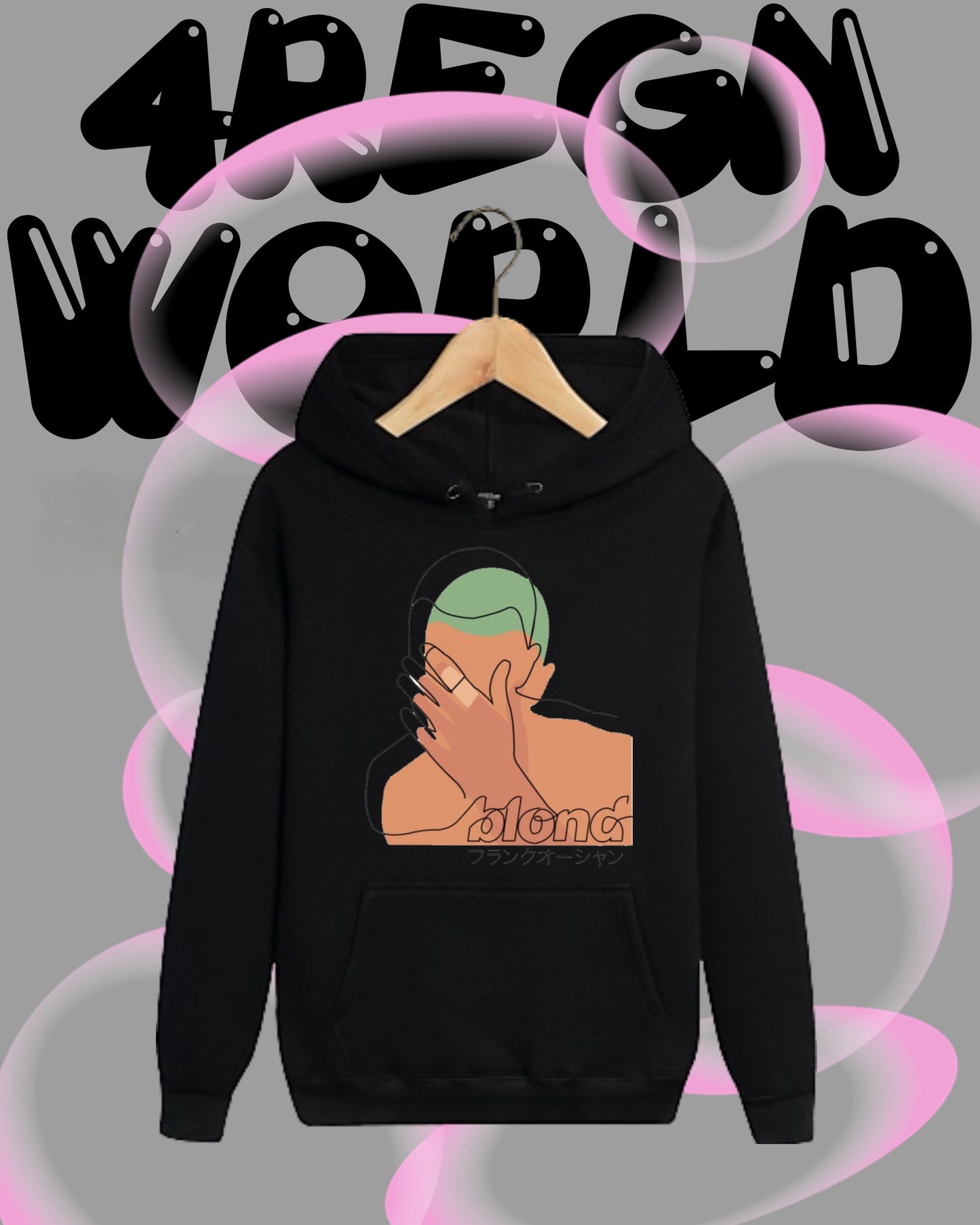Graphic Hoodie Blonde