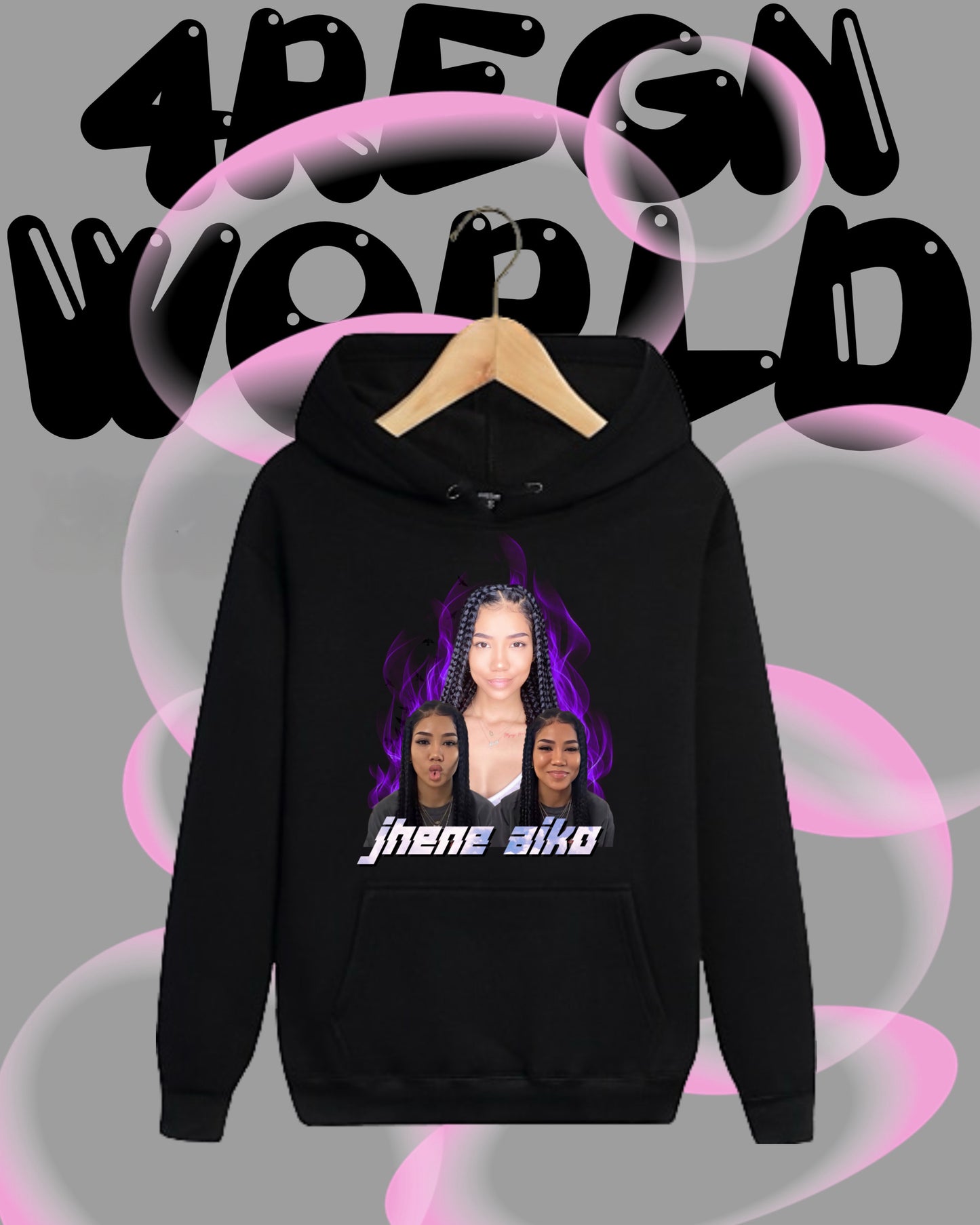 Graphic Hoodie Jhene Aiko