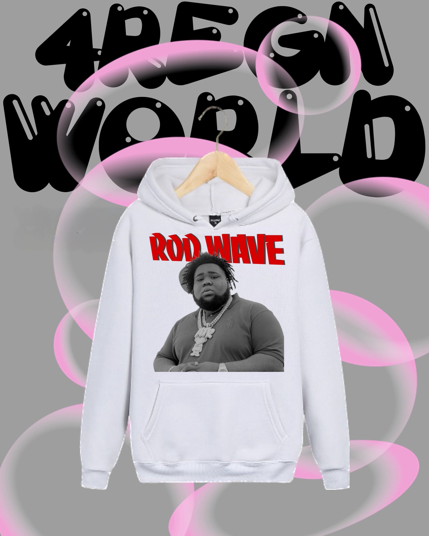 Graphic Hoodie Rod Wave