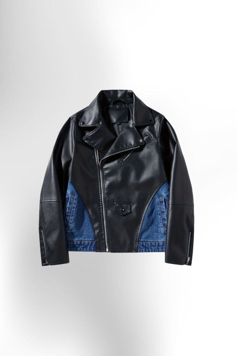 Men's Causal Vintage Style PU Leather Jacket