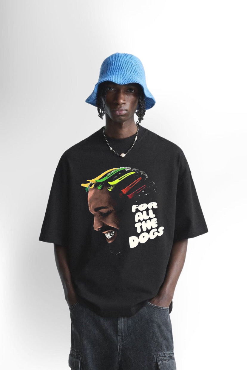 Graphic Oversized Tee Drake