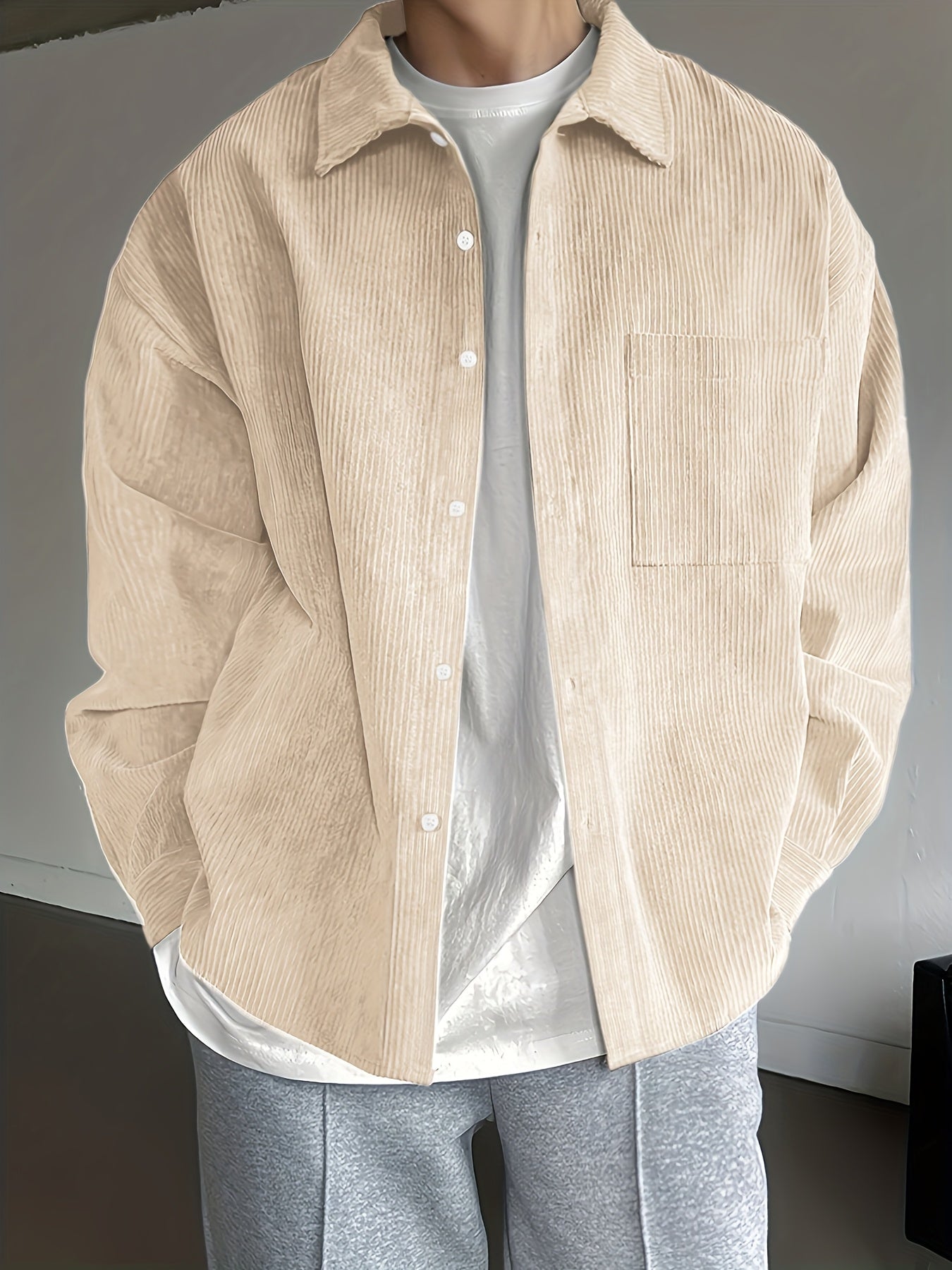 Men's Casual CorduroyShirt
