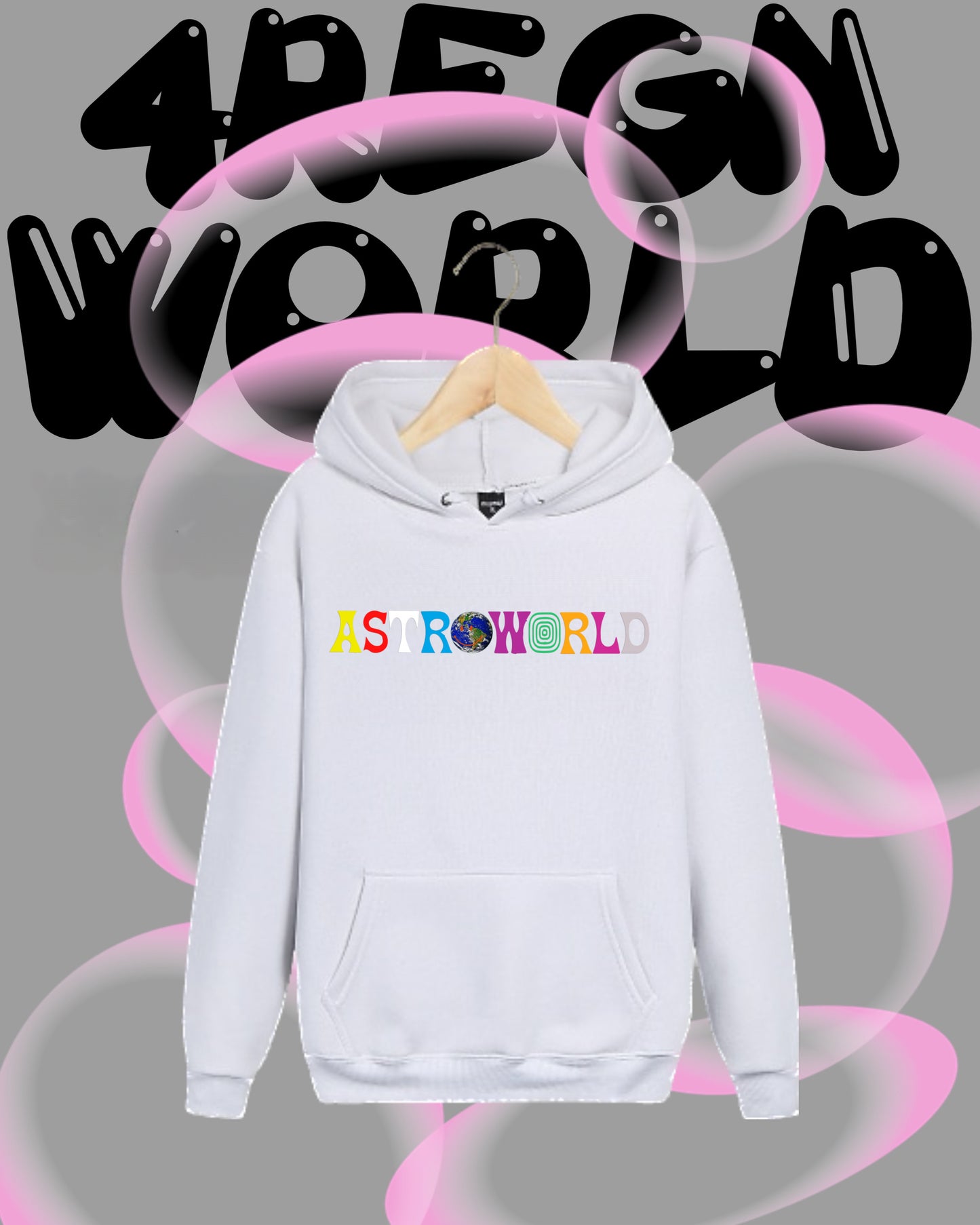 Graphic Hoodies Astroworld Travis Scott