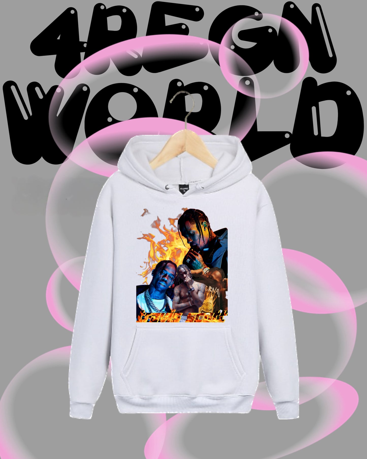 Graphic Hoodie Travis Scott