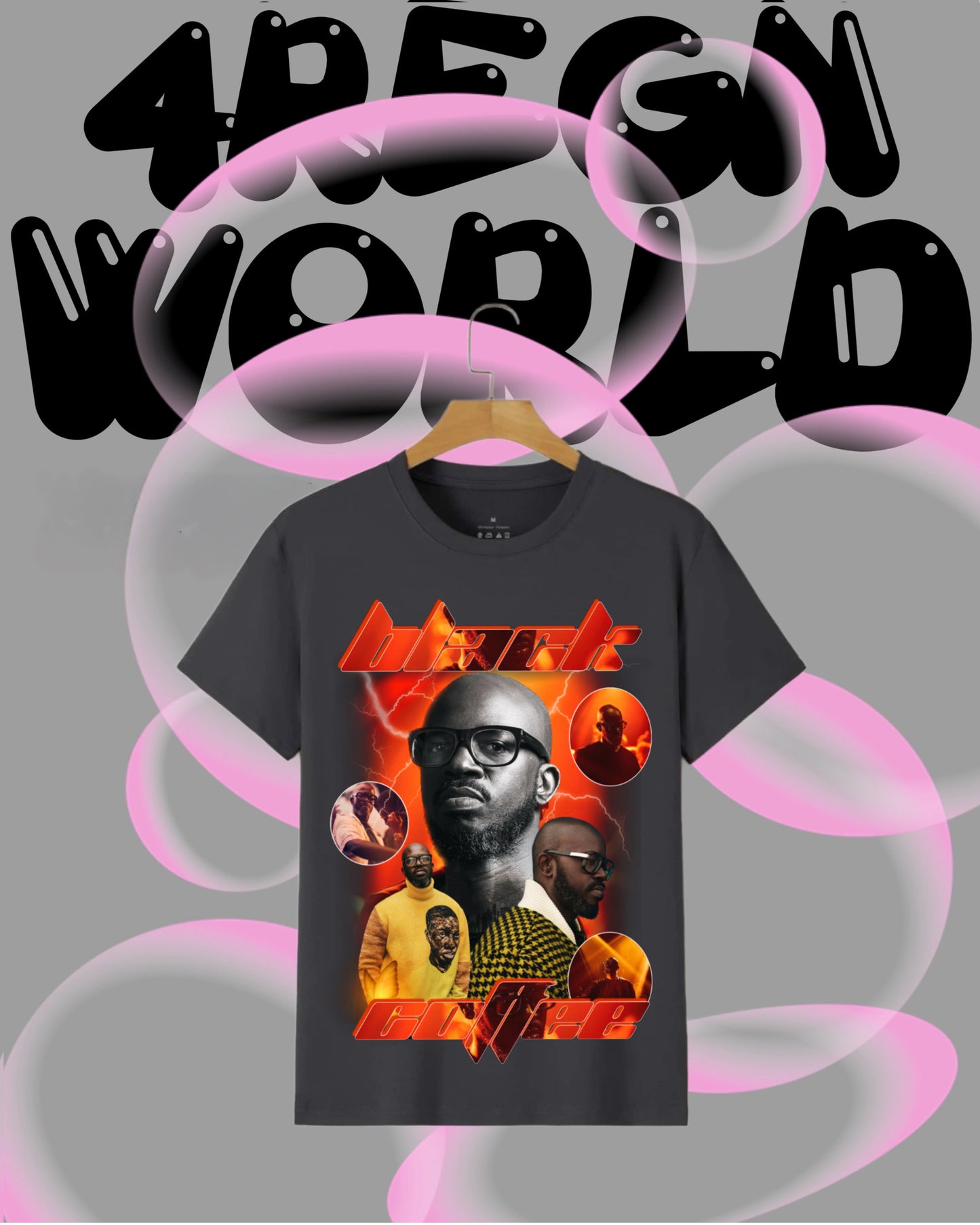 Graphic Tee New Edition Black Coffee