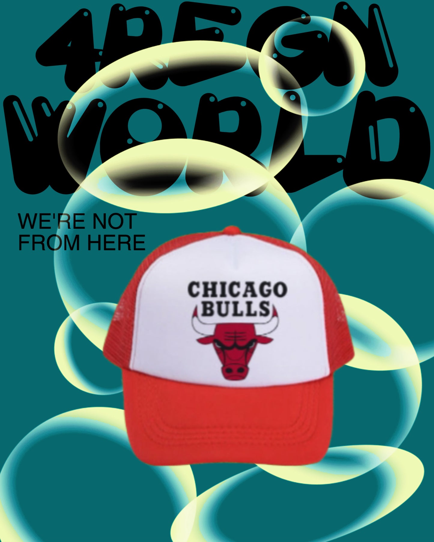 Bulls Trucker Cap