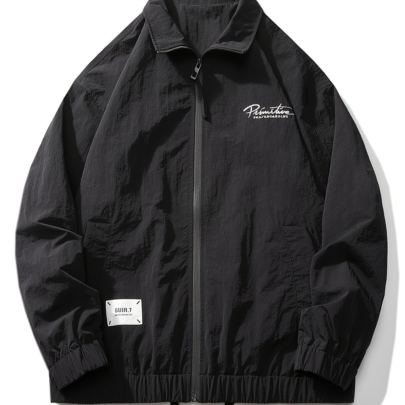 Men'S Vintage-Inspired Green Bomber Jacket