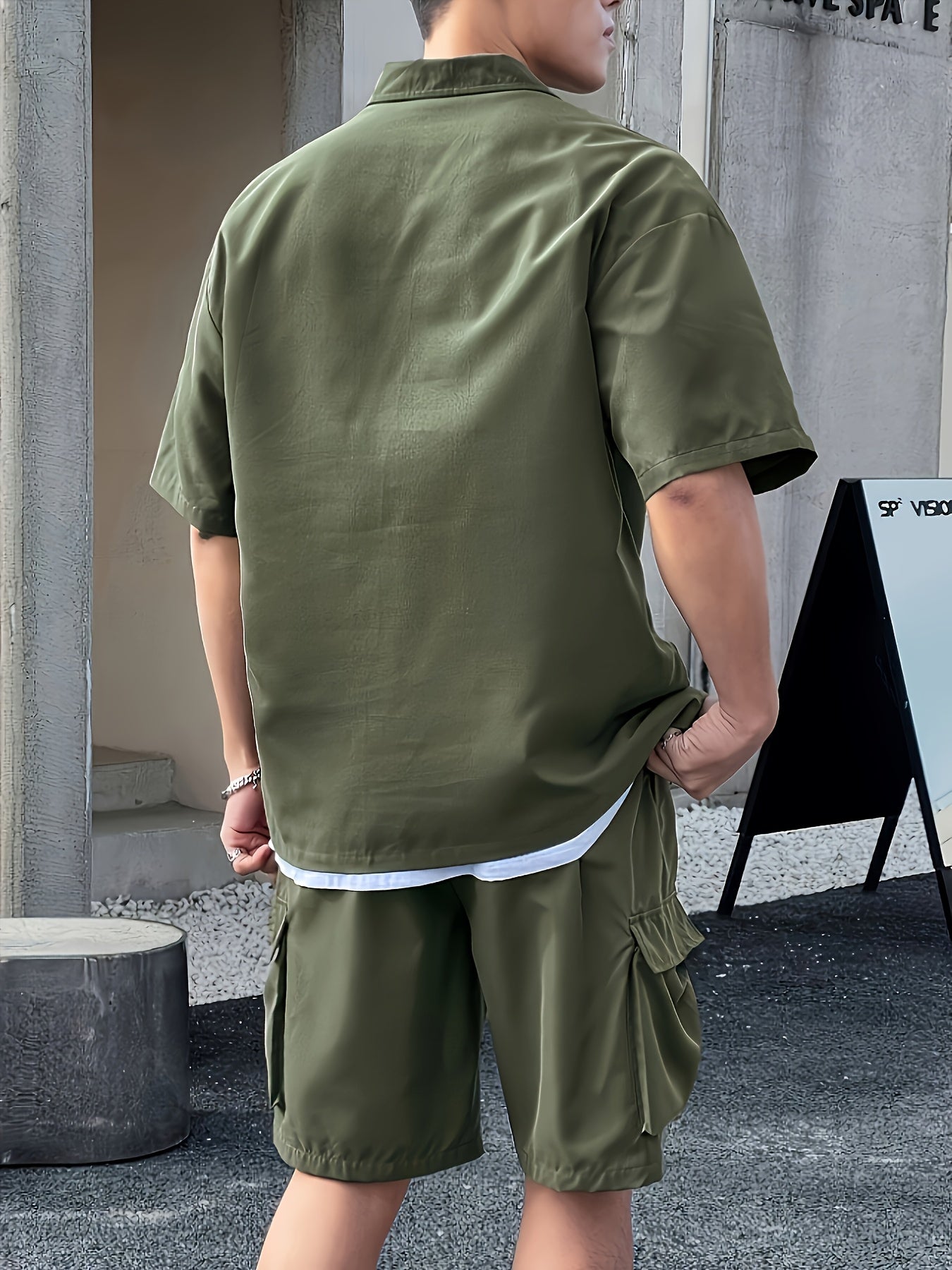 Men'S Casual 2Pc Summer Outfit