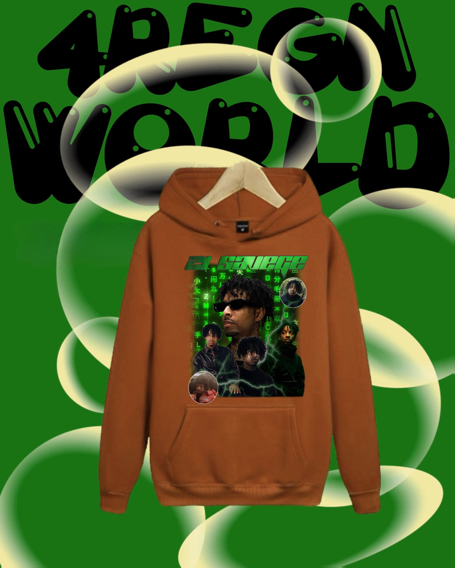 Graphic Hoodie 21 Savage