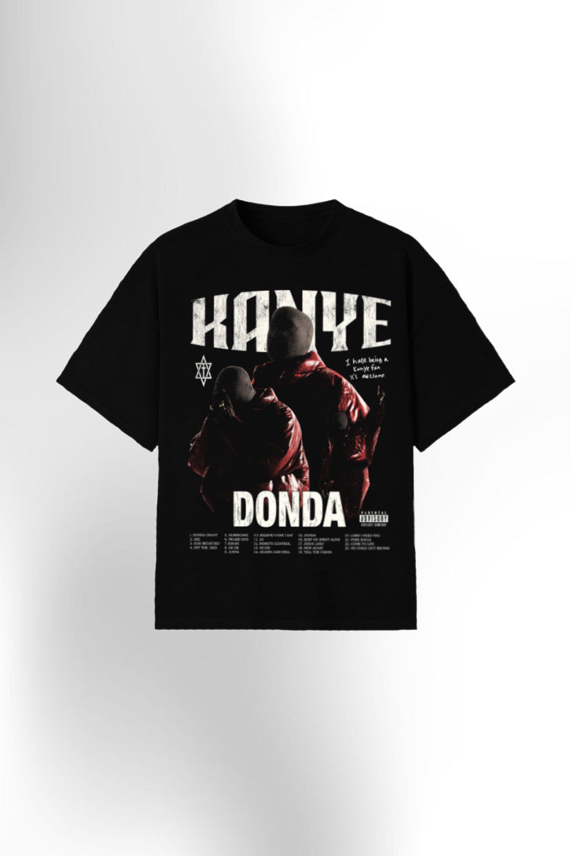Graphic Tee New Edition Kanye West Donda