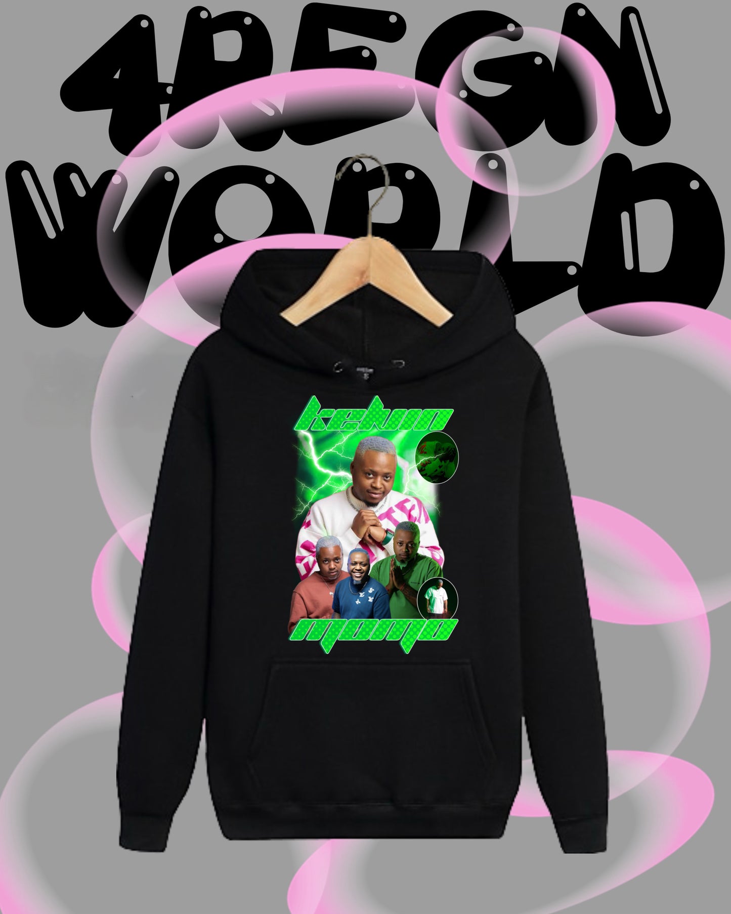 Graphic Hoodie Kelvin Momo