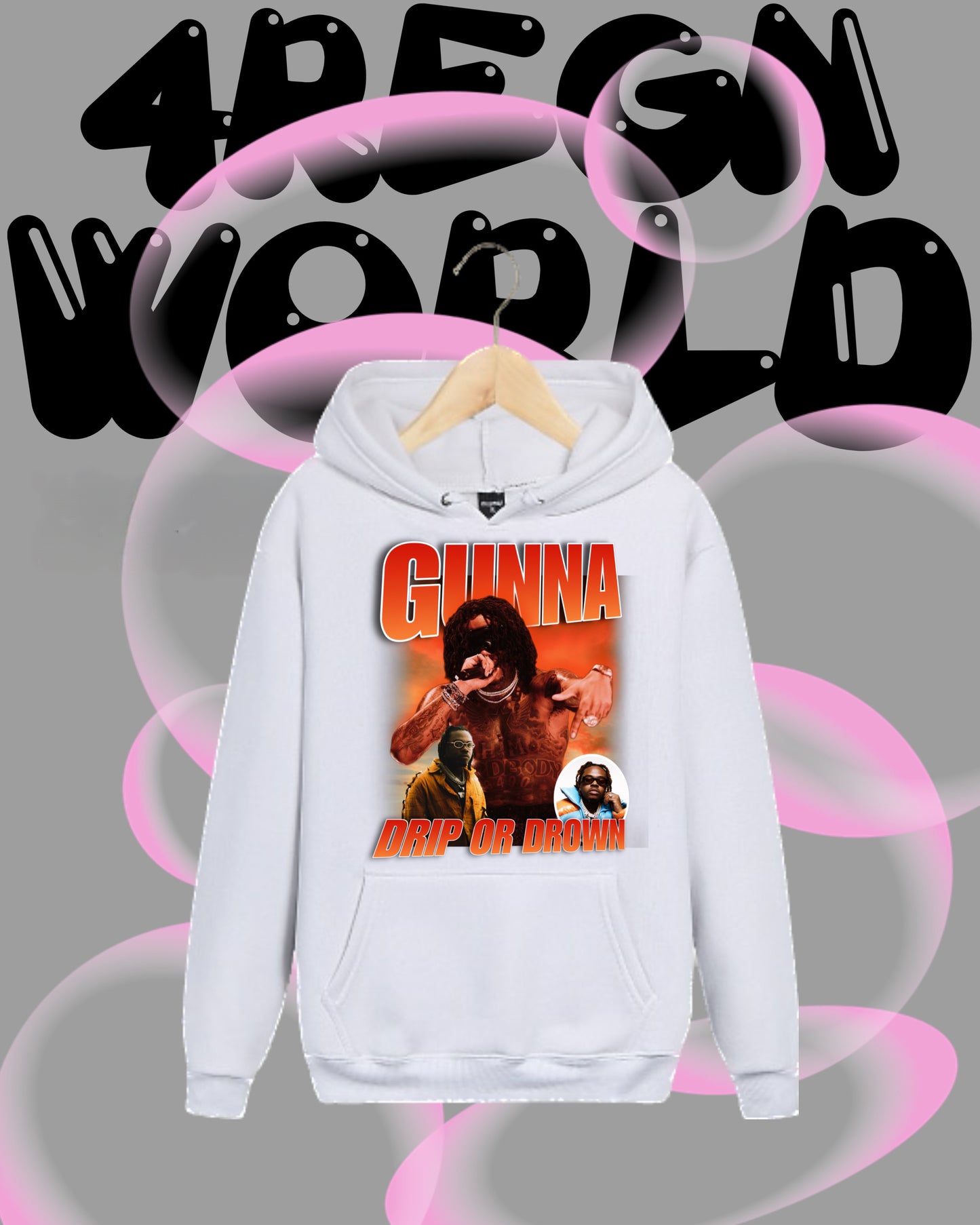 Graphic Hoodie Gunna