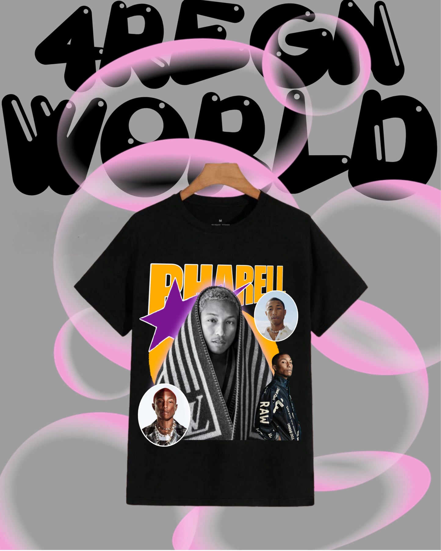 Graphic Tee New Edition Pharell