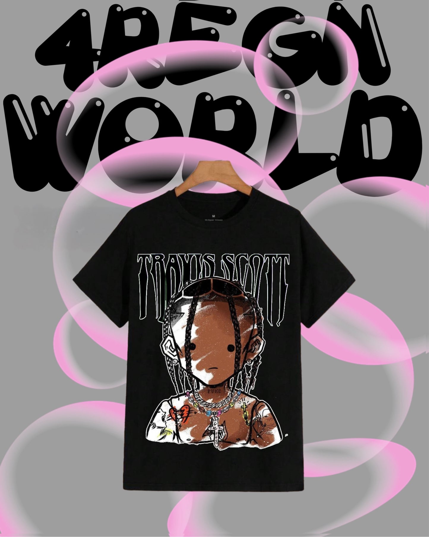 Graphic Tee New Edition Travis Scott