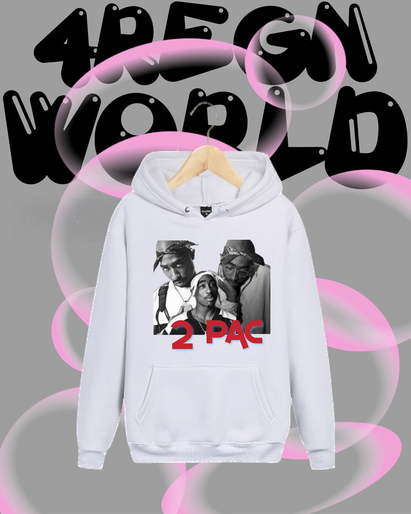 Graphic Hoodie 2Pac