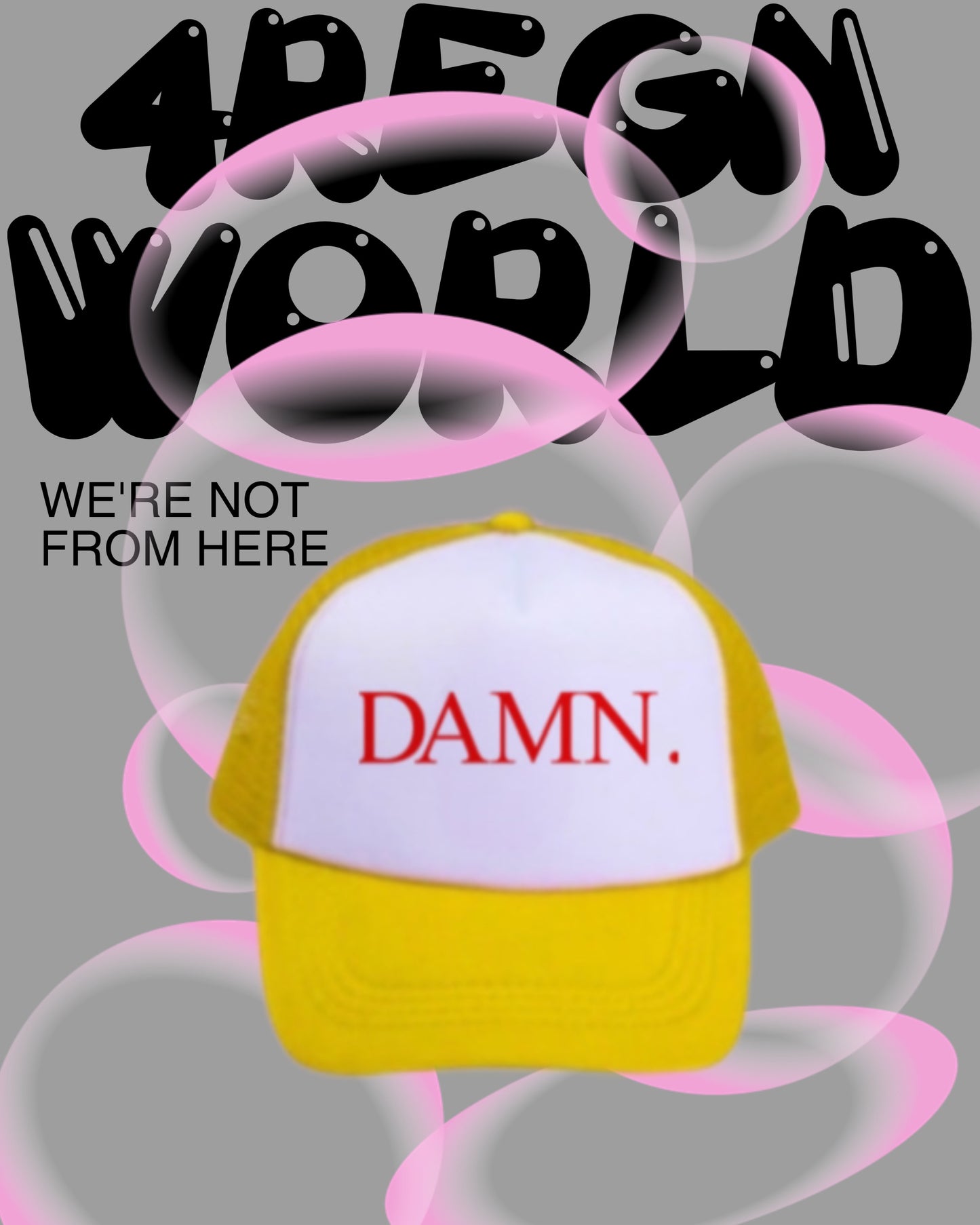 KENDRICK LAMAR DAMN Trucker Cap