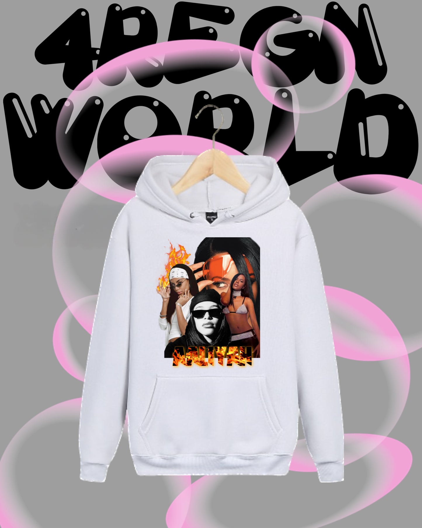 Graphic Hoodie Aaliyah