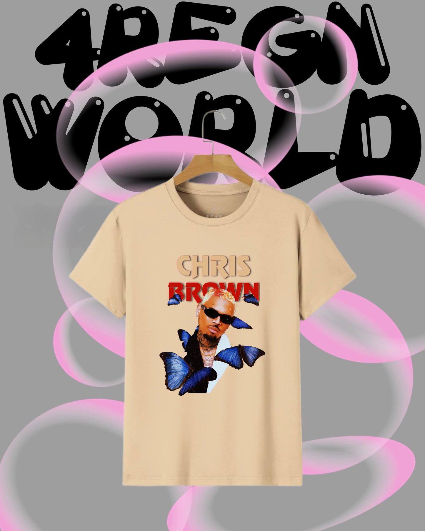 Graphic Tee Chris Brown