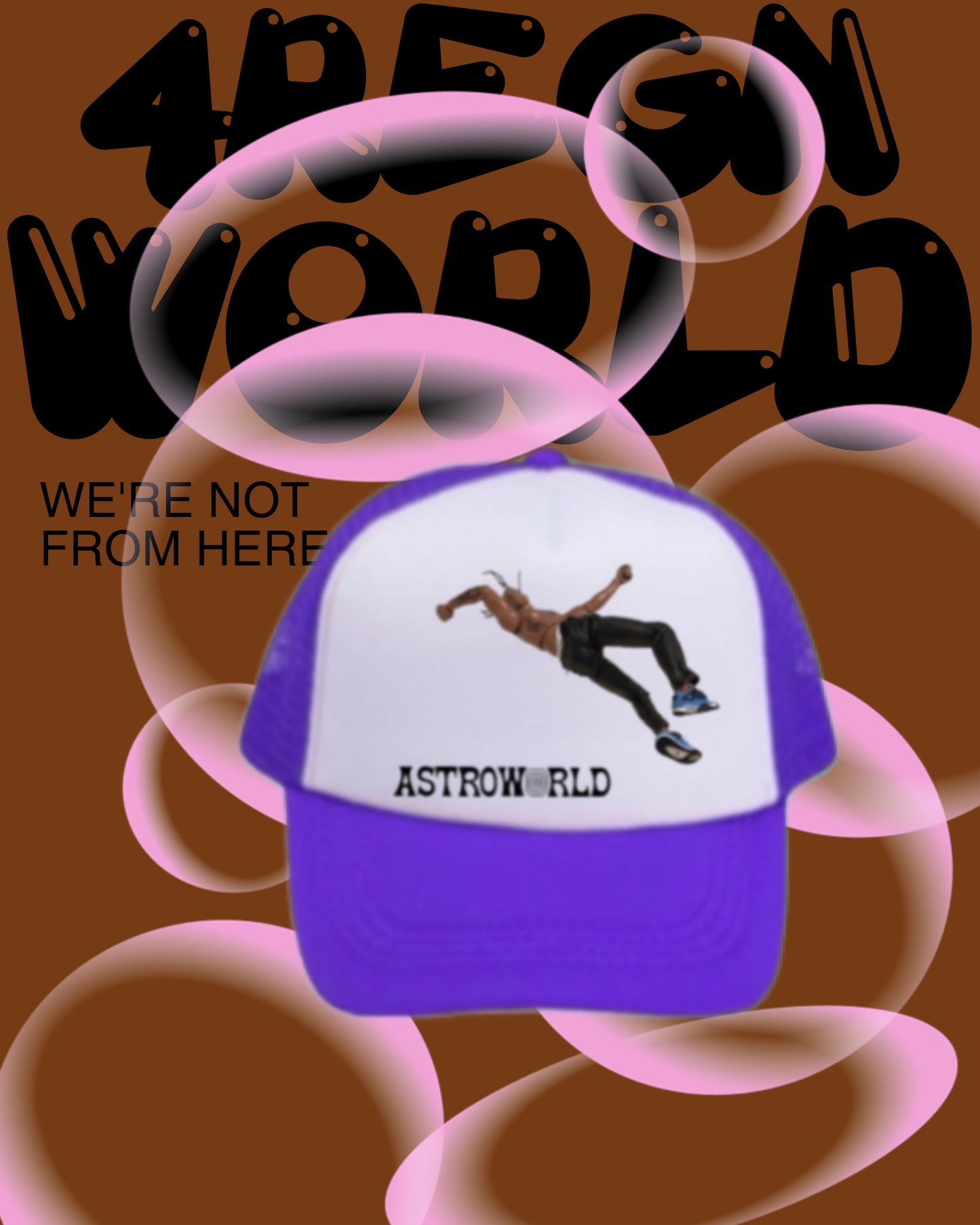 Travis Scott Astroworld Trucker Cap