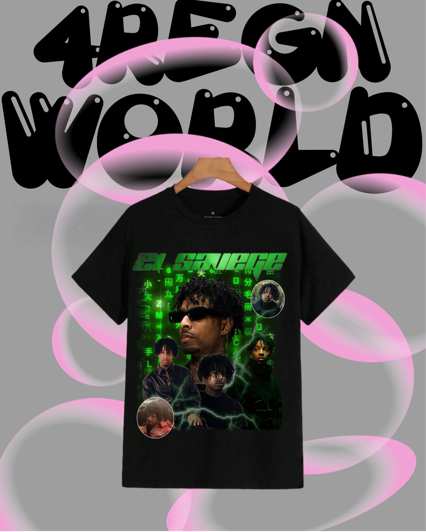 Graphic Tee New Edition 21 Savage
