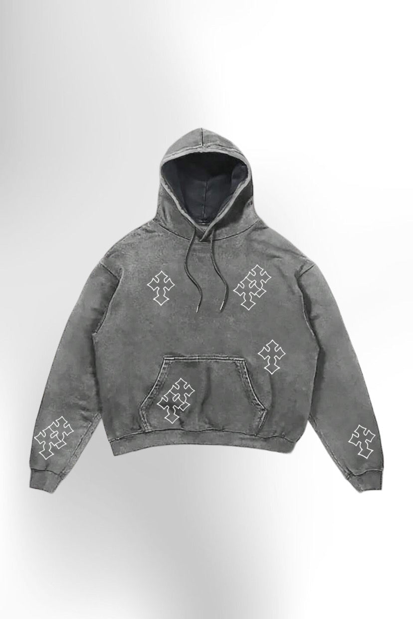 Vintage Cross Hoodie