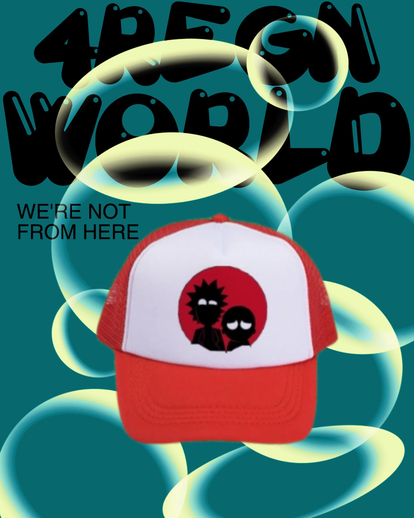 Rick & Morty Trucker Cap