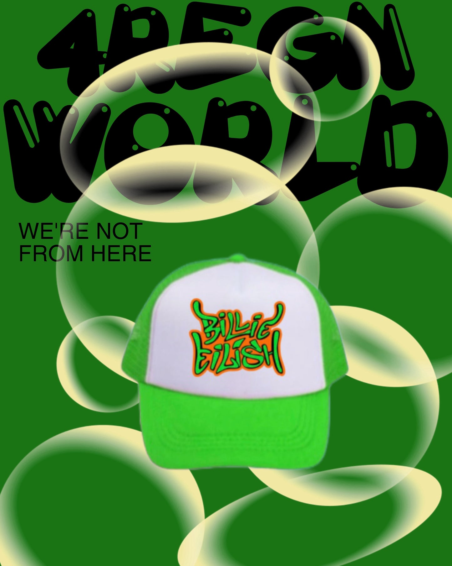 Billie Eilish Trucker Cap