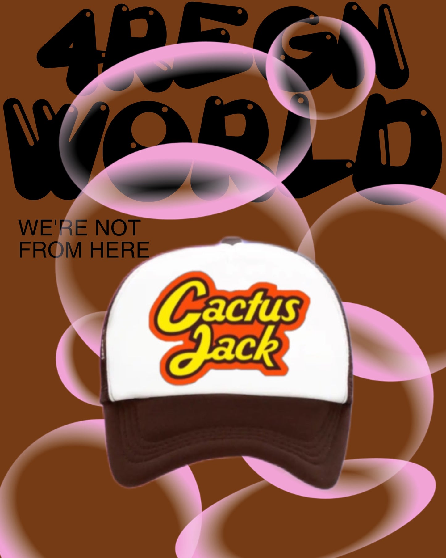 Travis Scott Cactus Jack Trucker Cap