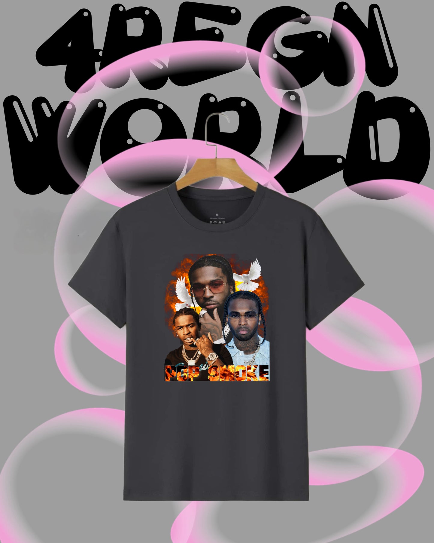 Graphic Tee Pop Smoke
