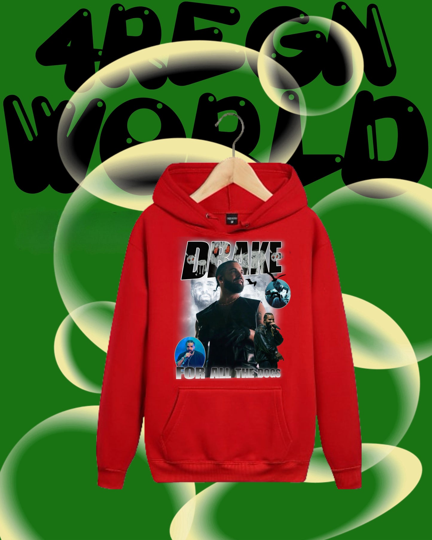Graphic Hoodie Drake For All The Dogs