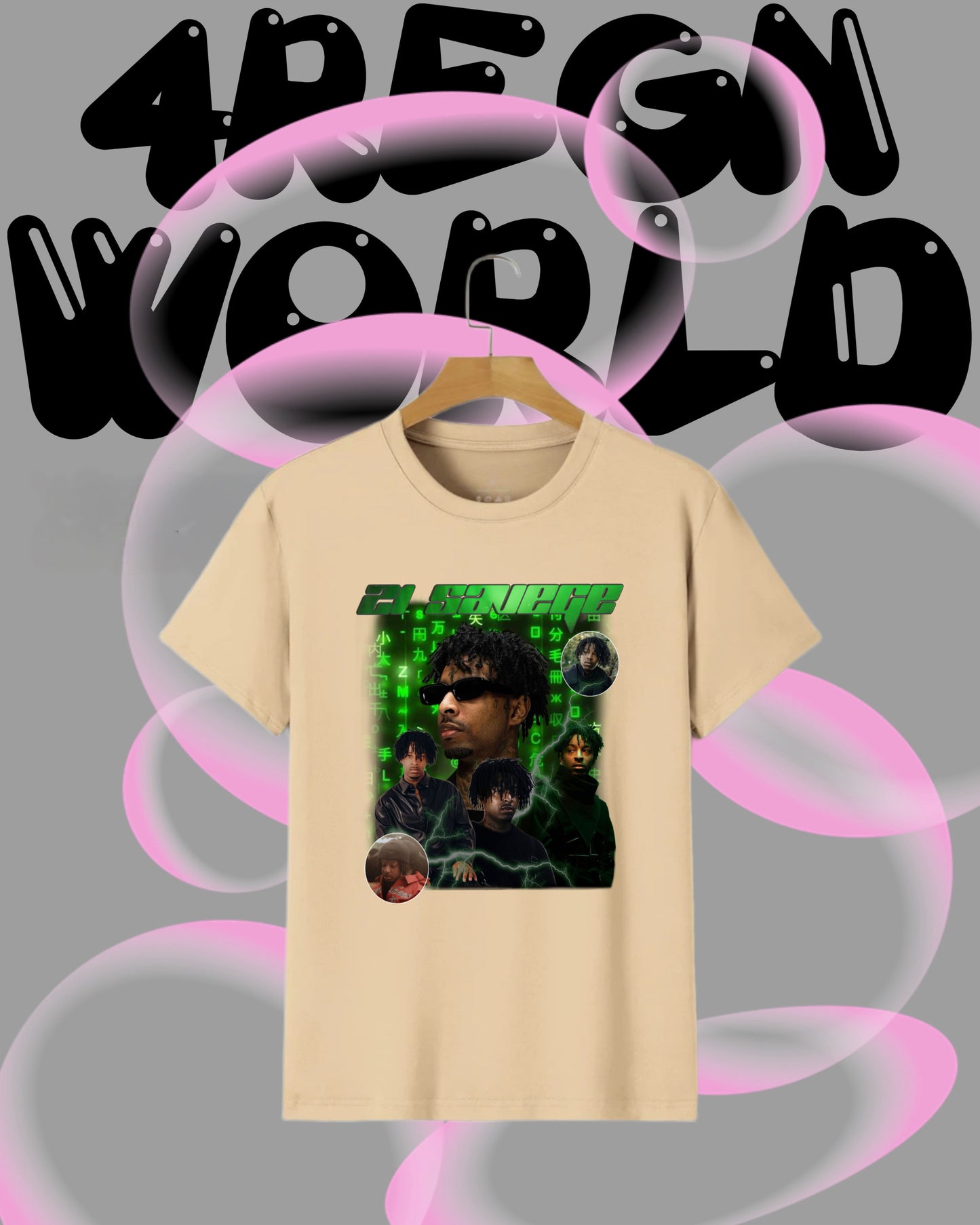 Graphic Tee 21 Savage