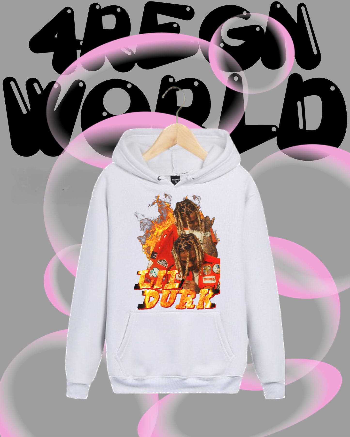 Graphic Hoodies Lil Durk
