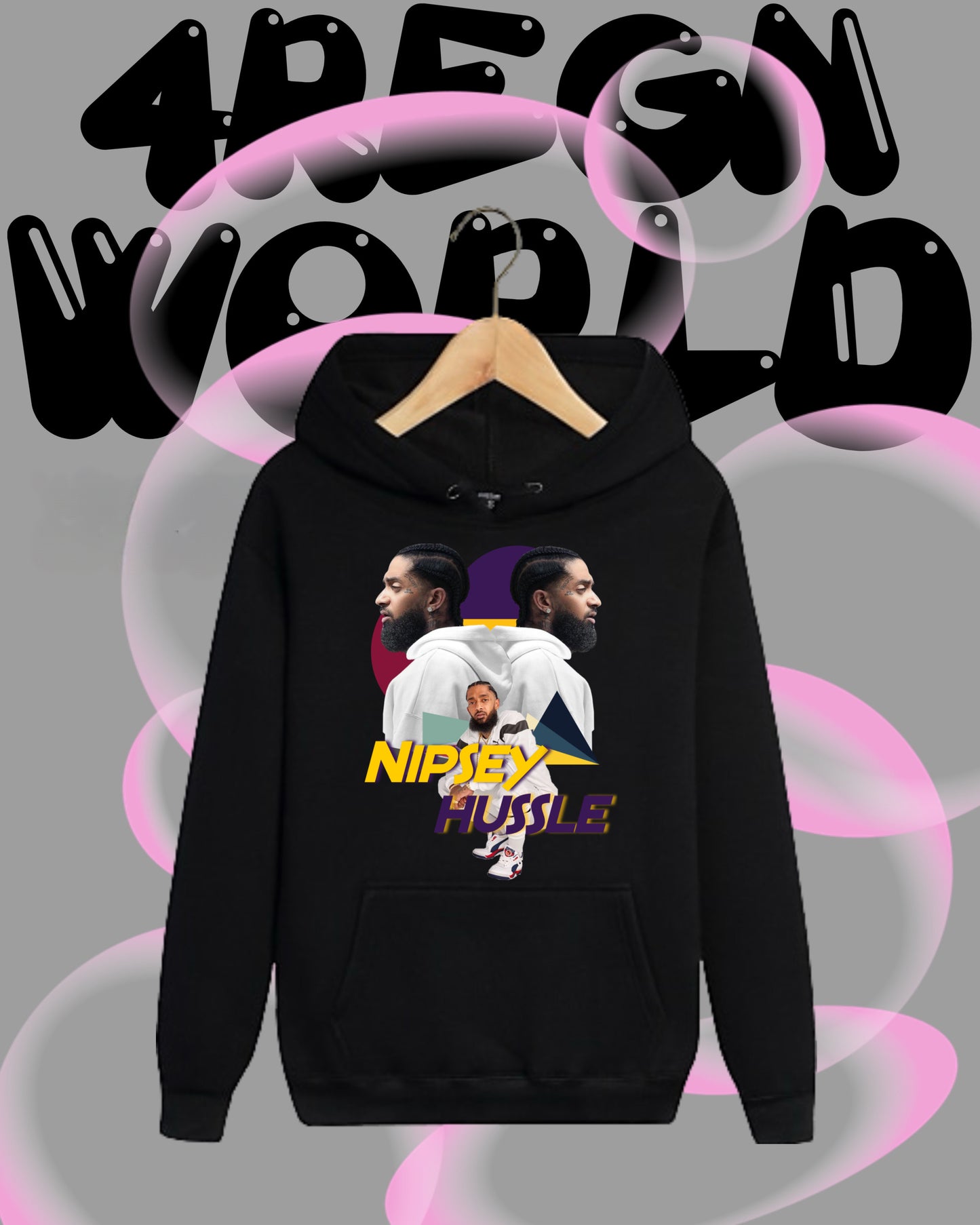 Graphic Hoodie Nipsey Hussle