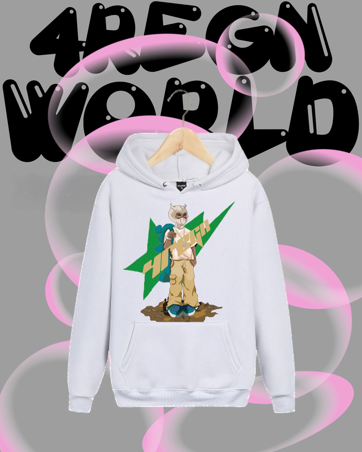 Graphic Hoodie 4regn