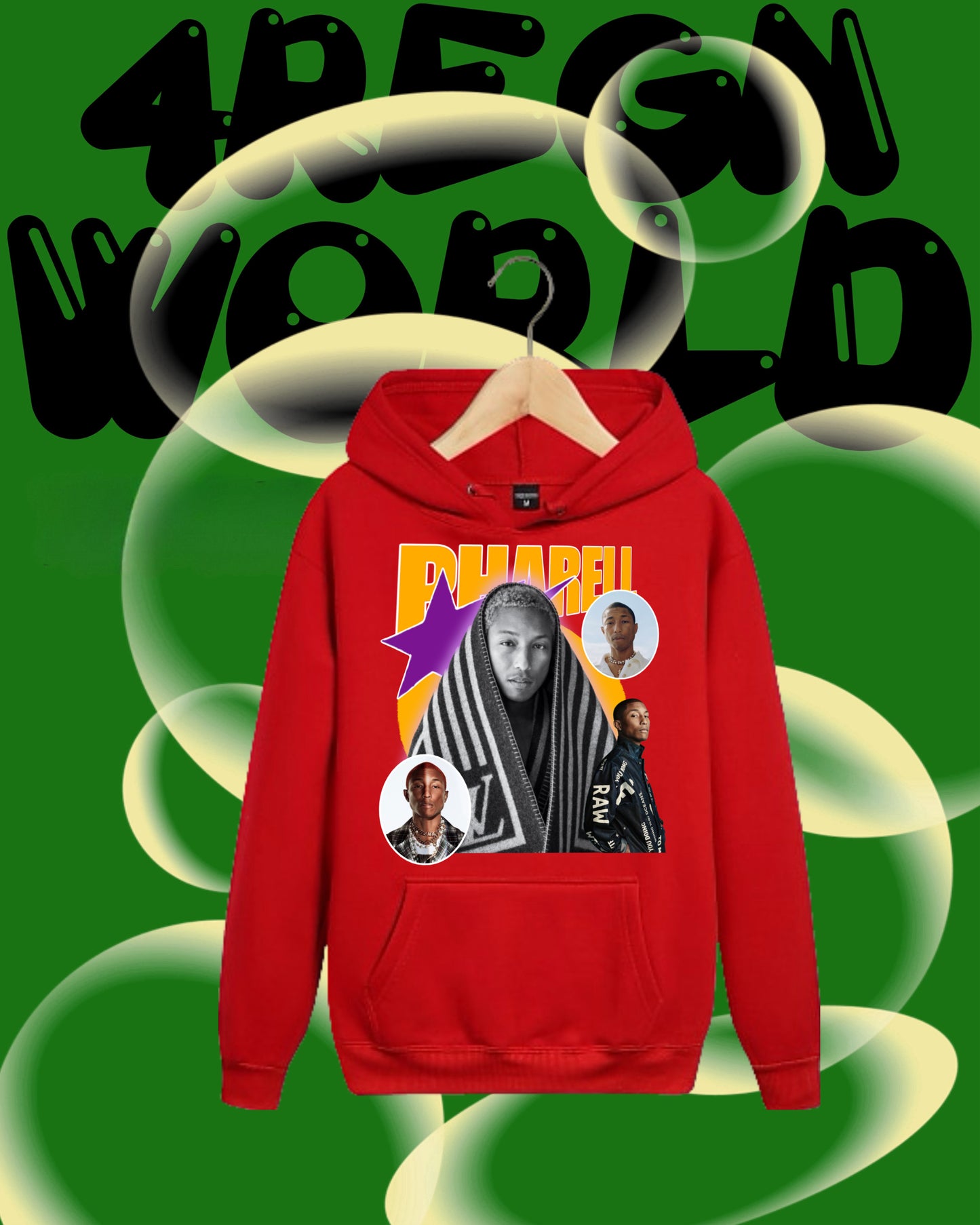 Graphic Hoodie Pharell