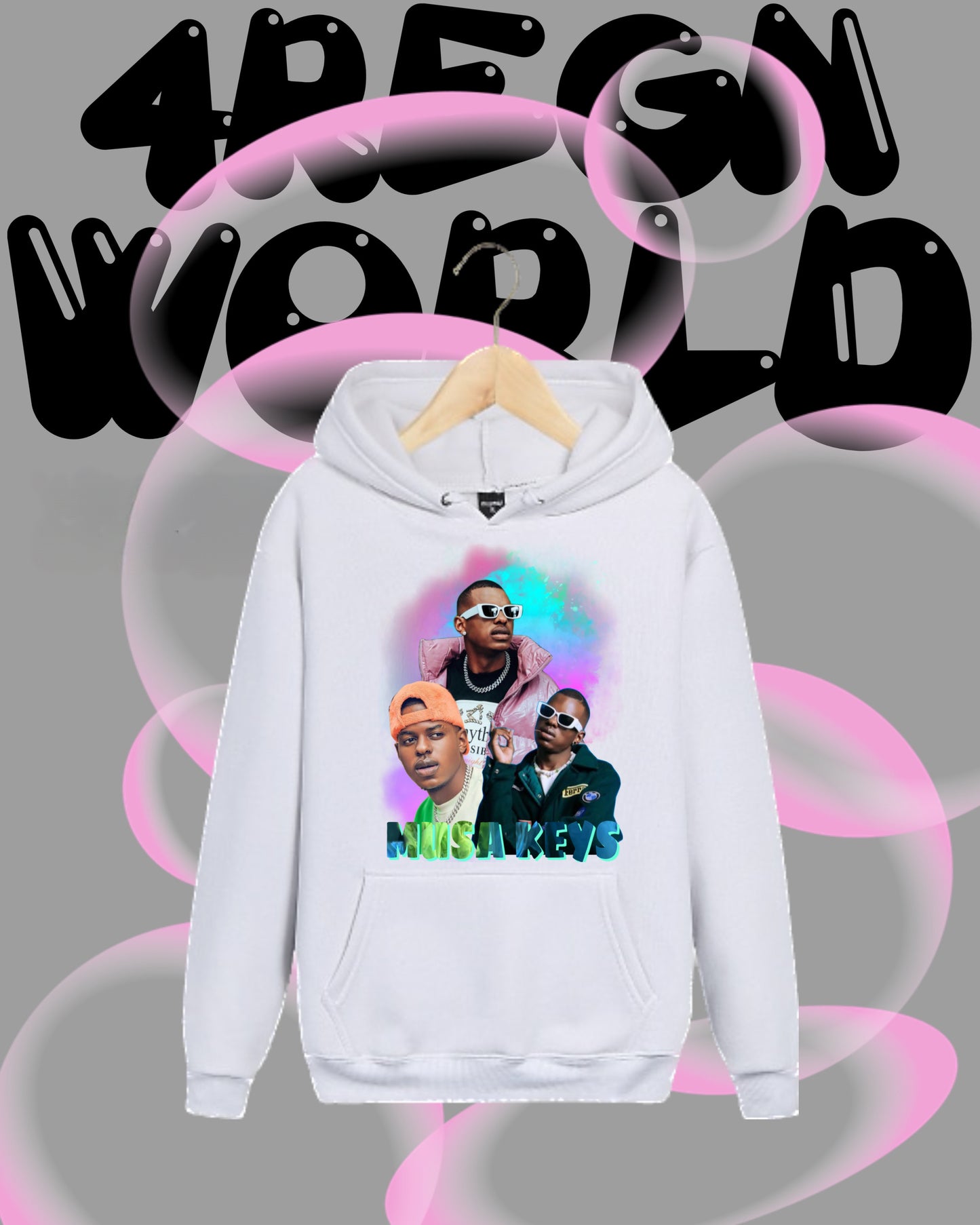 Graphic Hoodie Musa Keys